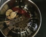 A picture of step 1 of Pepper garlic rasam.