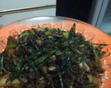 Foto langkah ke 3 dari resep kerang goreng cabe ijo.