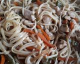 Foto del paso 6 de la receta: Tallarines chinos con pollo