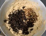 A picture of step 4 of Hilton Doubletree cookies.