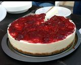 Foto del paso 4 de la receta: Tarta de queso y frutas del bosque
