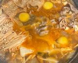 A picture of step 11 of Korean Kimchi Tofu Stew.
