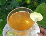 A picture of step 6 of Gondhoraj Lemon ginger honey Tea.