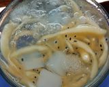 Foto langkah ke 3 dari resep Es blewah selasih rasa otentik.