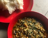 A picture of step 7 of Signature Egusi soup.