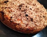 A picture of step 5 of Apple crumble cake.
