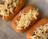 A picture of step 5 of Stuffed Pizza boats.