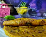 A picture of step 10 of Thepla With Suki Bhaji(Gujjus all time favourite).