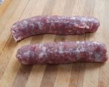 Foto del paso 1 de la receta: Espaguetis con butifarra al Pedro Ximénez y cebolla caramelizada