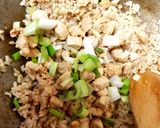 A picture of step 3 of My Wholemeal Chicken, Egg Fried Rice 😀.