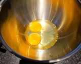 A picture of step 1 of Lemon madeleines🍋.