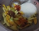 A picture of step 6 of Raw Mango Chutney 😊😊😊.