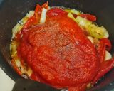Foto del paso 3 de la receta Solomillo de cerdo relleno de jamón y queso con salsa de piquillos
