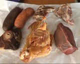 A picture of step 1 of Cocido Madrileño (with Ninja Foodi or Instant Pot).