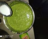 A picture of step 4 of Tricolour trimix dhokla.