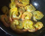 Kochupata diye Chingri(Prawn with Colocasia leaves) recipe step 2 photo