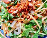 Hình bước làm 3 của món Gỏi Đu Đủ