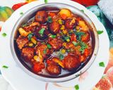 A picture of step 5 of Winter special healthy masaledar Kathiyawadi undhiyu.