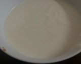 A picture of step 4 of Eggless Mango Cheesecake.