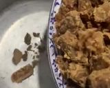 A picture of step 2 of Murmuray ke ladoo.