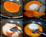 A picture of step 1 of Sweet Papaya Burfi.
