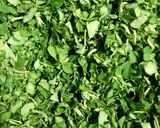 A picture of step 1 of Methi Sabji.