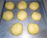 Foto langkah ke 6 dari resep Donat Cantik Lembut "Bahan Serba Dua".