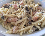 Foto del paso 13 de la receta Pasta con salmón, queso y alcaparras