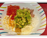 Foto del paso 1 de la receta: Aguacate relleno de atún y huevo