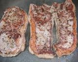 A picture of step 4 of Pan Fried Porterhouse Steak w/ Garlic Butter and Rosemary.