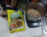Foto langkah ke 2 dari resep Anabolic Chicken & Shrimp Beancurd Rolls|High Protein, Low Calorie, Sugar & Gluten Free.
