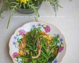 Hình bước làm 3 của món Đậu cô ve xào nấm bào ngư (chay)