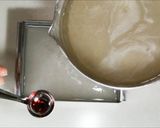 A picture of step 6 of Kanten Wagashi:"Sakura".
