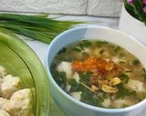 Foto langkah ke 4 dari resep Kuah Bakso Tanpa Daging.