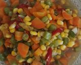 Foto langkah ke 5 dari resep Tumis Sayur Pelangi.