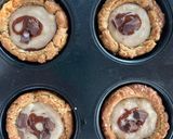 รูปขั้นตอนการทำที่ 6 ของ Brownie Oat Cookies Cup🧁🍫🍪
