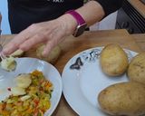 Foto del paso 5 de la receta: Patatas rellenas de carne y verdura
