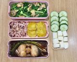 Hình bước làm 4 của món Day 20 : Canh trai rau cải, cá trắm hấp nước tương_eat1000