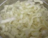 A picture of step 6 of Okinawa Soba Noodles in Donbei-Style Kitsune Udon Broth.