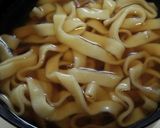A picture of step 7 of Okinawa Soba Noodles in Donbei-Style Kitsune Udon Broth.