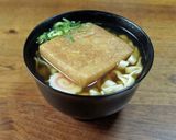 A picture of step 9 of Okinawa Soba Noodles in Donbei-Style Kitsune Udon Broth.