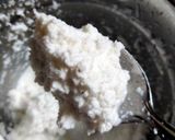 A picture of step 1 of Fresh Coconut Burfi.