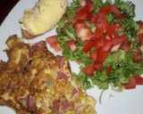 Foto del paso 4 de la receta: Ensalada verde y omelette