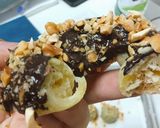A picture of step 6 of No-Fry, Nutty Chocolate-Filled Donuts 🍩.