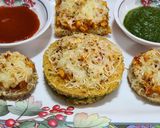 A picture of step 22 of Crispy Cheesy Paneer Tikka Disc.