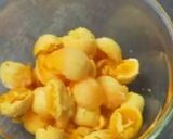 A picture of step 1 of Fried Deviled Eggs.
