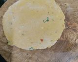 A picture of step 2 of Leftover dal paratha.