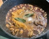 Une image de l'étape 17 de Sauté de veau aux champignons bruns.