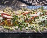 A picture of step 4 of Mexican tacos.