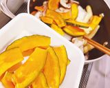A picture of step 4 of Hoto Noodles with Kabocha Squash (Serves 2).